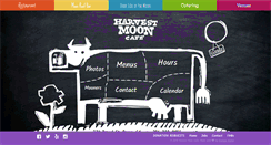 Desktop Screenshot of myharvestmooncafe.com